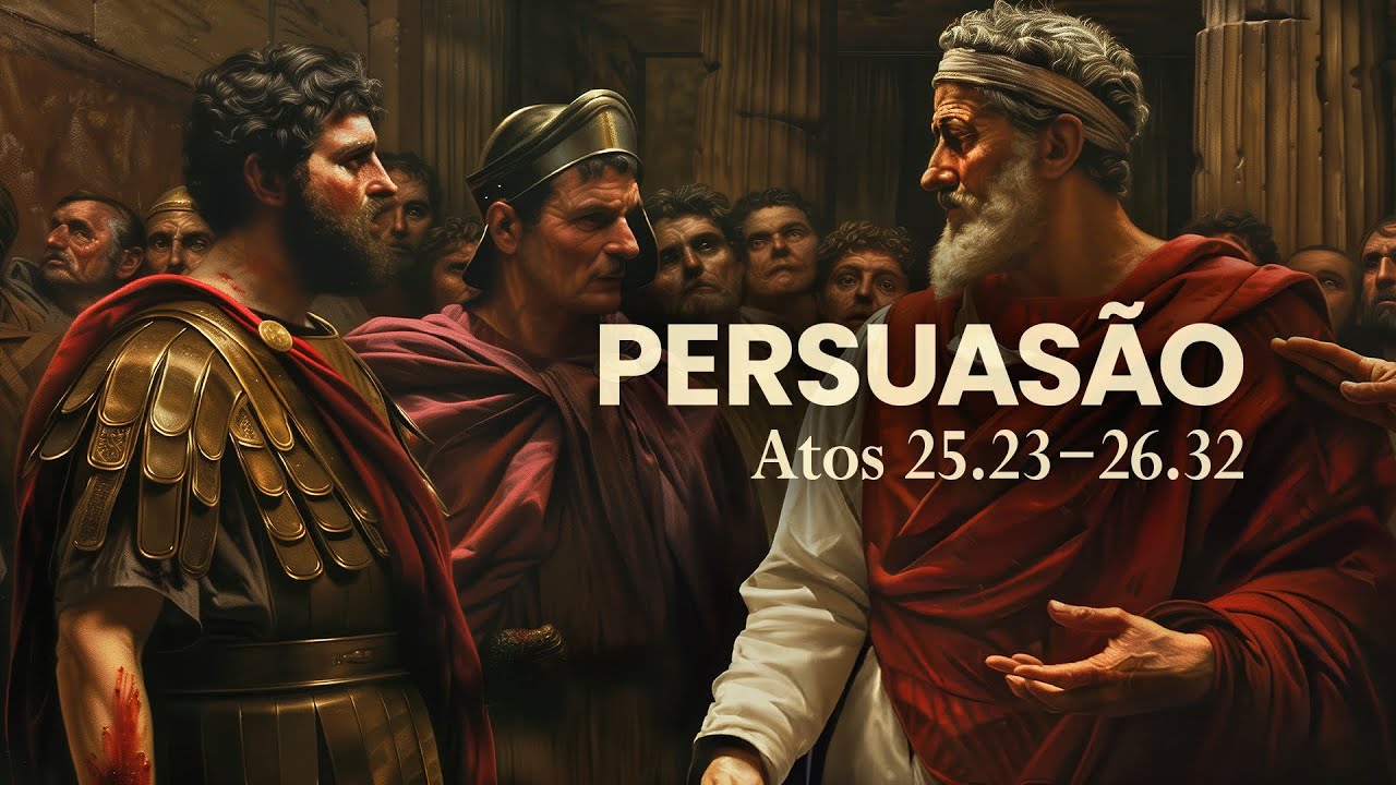 Persuasão - Atos 25.23–26.32 | Pr. Leandro B. Peixoto