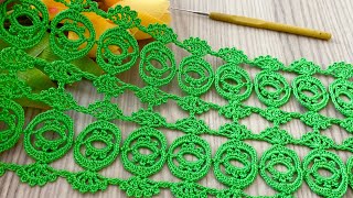 🌿Different and Beautiful Crochet Pattern🌿 How to Make a Unique Pattern for All Projects