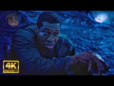 Janet saves Kang the Conqueror in Quantum Realm - Scene | Ant-Man and the Wasp Quantumania (2023)