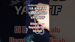 Download lagu amalan sesudah wudhu YA KARIM YA WADUD YA LATIF #doa #doamustajab mp3