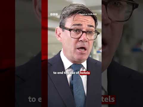 UK PM Andy Burnham reacts to village that voted to leave the UK. #BBCNews