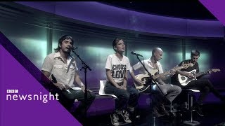 Wolf Alice sing Space & Time - BBC Newsnight