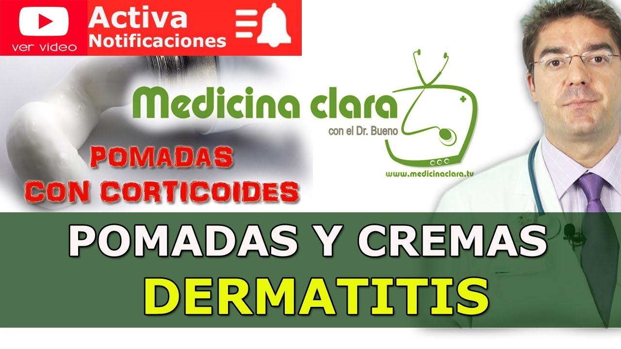 Pomadas con corticoides, cremas para dermatitis. Usos y problemas