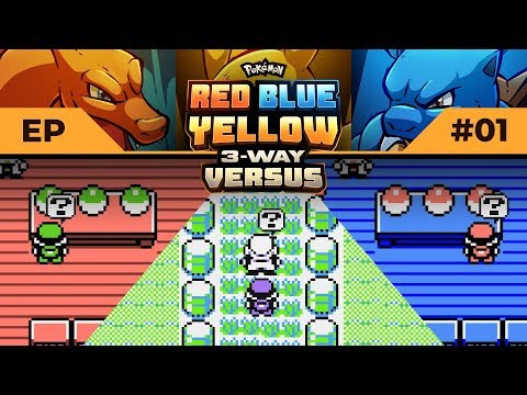 LET’S DEW THIS! | Pokemon Red / Blue / Yellow #3WayVersus EP01