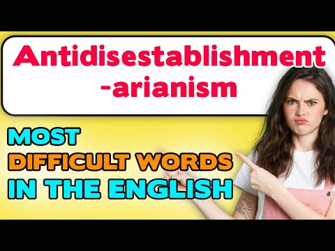 20 Most Difficult Words in the English Language