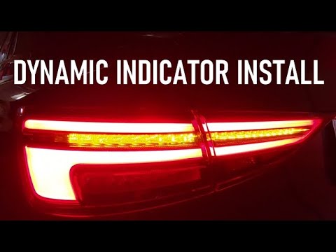 PART 1--8V to 8V.5 AUDI A3/S3/RS3 Dynamic taillight install