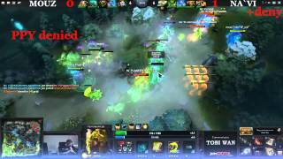 Na`Vi vs Mousesports @ The Defense