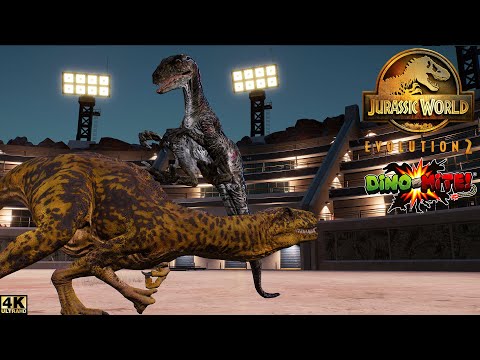 ALL SMALL CARNIVORE DINOSAURS FIGHT | DINOSAUR BATTLE ROYALE | JURASSIC WORLD | JURASSIC PARK