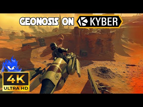 Conquest on Geonosis with Yazam | Star Wars Battlefront 2 | Kyber Servers [PC 4K]