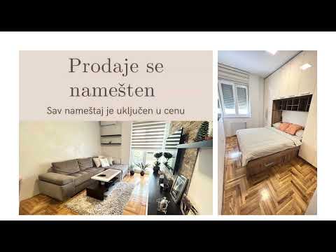 Novi Sad, Grbavica. Prelep, dvoiposoban stan na prodaju. 58m2. Sve informacije u opisu videa!