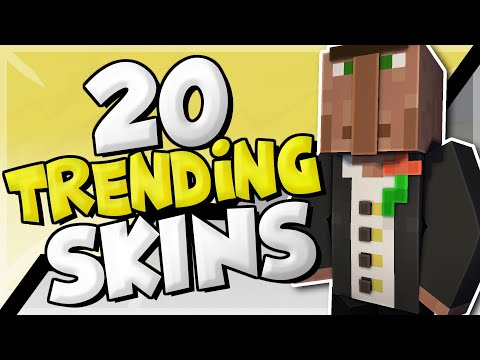 20 Trending Minecraft Skins!