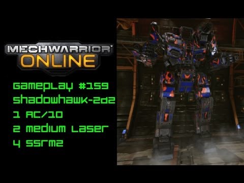 MWO: Gameplay #159 Shadowhawk Testfahrt 4 wieder der SDH-2D2