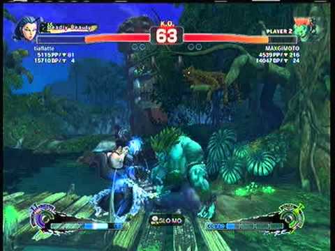 SSF4AE: Rose (tiaflatte)  vs. Blanka (MAXGIMOTO)  SD