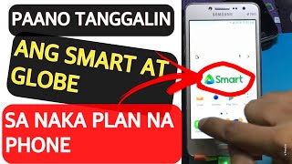 Paano tanggalin ang nakalinya na phone sa SMART o Globe in short Naka Plan | Fix no Data Samsung