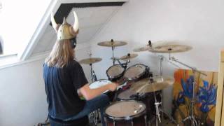 Ensiferum - Into Battle (Drum Cover)