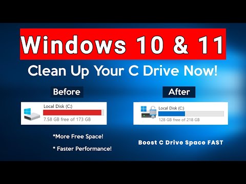 How to Clean Up Your C Drive and Boost Space FAST! | Get More Free Space & Speed Up Your PC