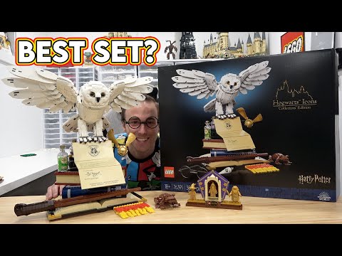 LEGO Hogwarts Icons Review & Placement BEST HARRY POTTER SET!?