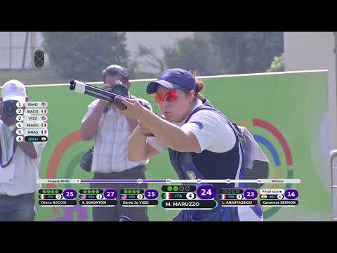 Highlights Skeet Woman Delhi IND ISSF World Cup Final 2024