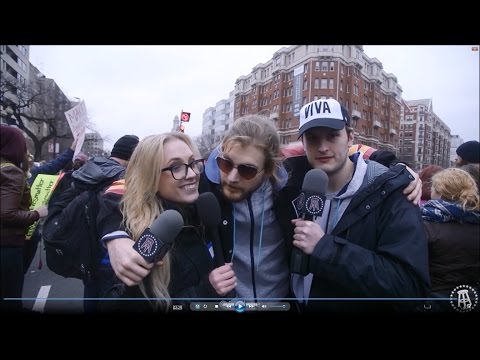 01-20-17 Kat Timpf on Barstool Sports - Trump Inauguration Protests