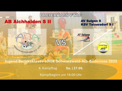 ABA Sportstudio  - 4. Kampftag | Jugend Bezirksklasse | ABA S II zu Gast beim KSV Taisersdorf S I