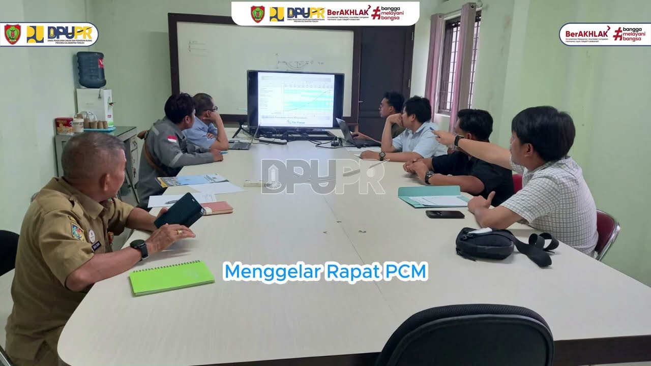 LANGKAH STRATEGIS! Rapat PCM Penataan Kawasan Bundaran Besar Palangka Raya TA 2026.