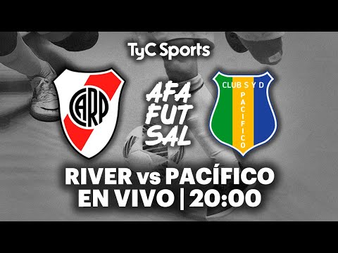 EN VIVO 🔴 RIVER vs PACÍFICO | Futsal AFA - Copa Argentina