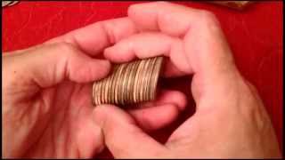 CLEANED OUT ANOTHER BANK OF HALF DOLLARS FOR COIN ROLL HUNTING! GOOD LUCK CONTINUES!