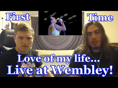 College Students' FIRST TIME Hearing "Love of my life" Live at Wembley | Queen Reaction!
