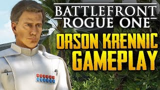 Star Wars Battlefront: Rogue One Scarif | Orson Krennic HERO Gameplay | 4k
