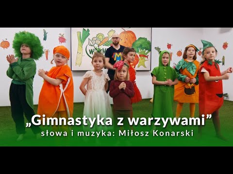 Gimnastyka z warzywami - piosenka dla dzieci (Projekt Witaminki)