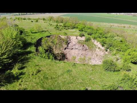 Am Senkungsgebiet Bernburg