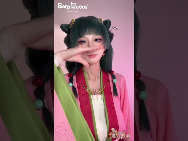 Vídeo relacionado con Maomao Disfraz de cosplay para mujer con peluca, anime de Apothecary Diaries, Hanfu para adultos, Halloween, carnaval, cosplay, fiesta de carnaval (Maomao, XS)