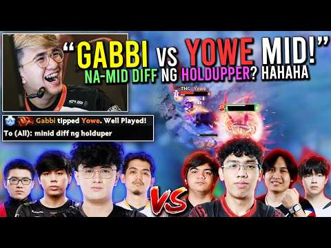 "GABBI vs YOWE SA MID LANE!"🔥🤣 - NA-MID DIFF DAW NG HOLDUPPER SA GTA?!🤣