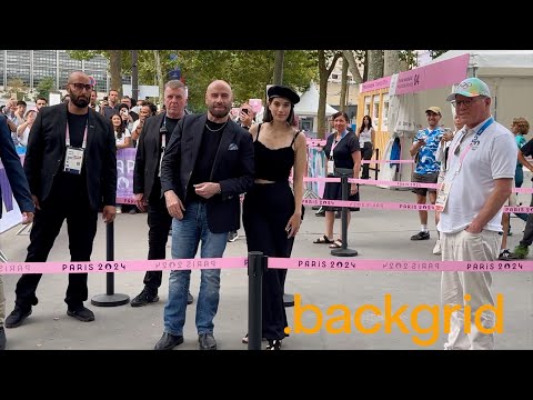 John Travolta and daughter Ella Bleu attend Olympics in Paris, France