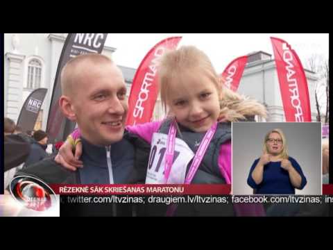Rēzeknē sāk skriešanas maratonu