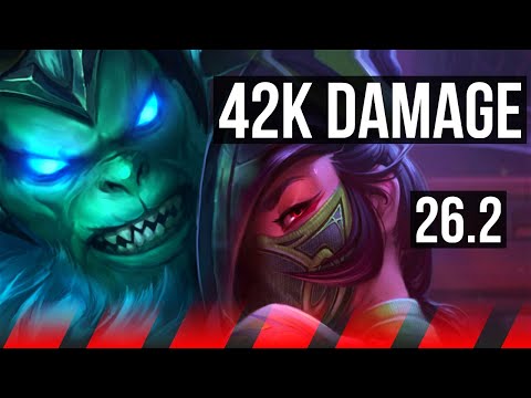 WUKONG vs AKALI (TOP) | Electrocute, 42K damage, Good KDA: 16/2/7 | KR Master | 26.2