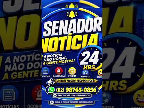 aconteceu hoje cedo na cidade de senador Rui palmeira -AL