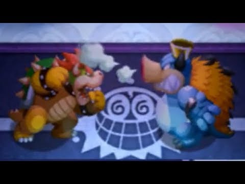 Mario & Luigi: Bowser's Inside Story 3DS - Blizzard Midbus Boss