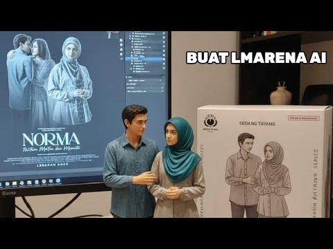 CARA MEMBUAT FOTO MINIATUR ACTION | LMARENA AI | TUTORIAL VIDEO