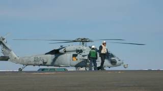 E-2/C-2 Flyby on USS G.H.W. Bush (ft. Bonus Prowler) - VAW-124 / VRC-40