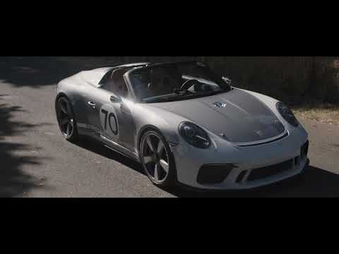 Celebrating 70 years of Porsche sports cars at Goodwood Festival of Speed 2018