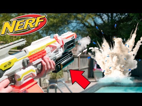 NERF GRENADE LAUNCHER MOD 💥! (NERF MOD) Video