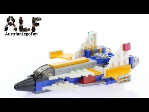 Vidéo LEGO Creator 31042 : L'avion à réaction