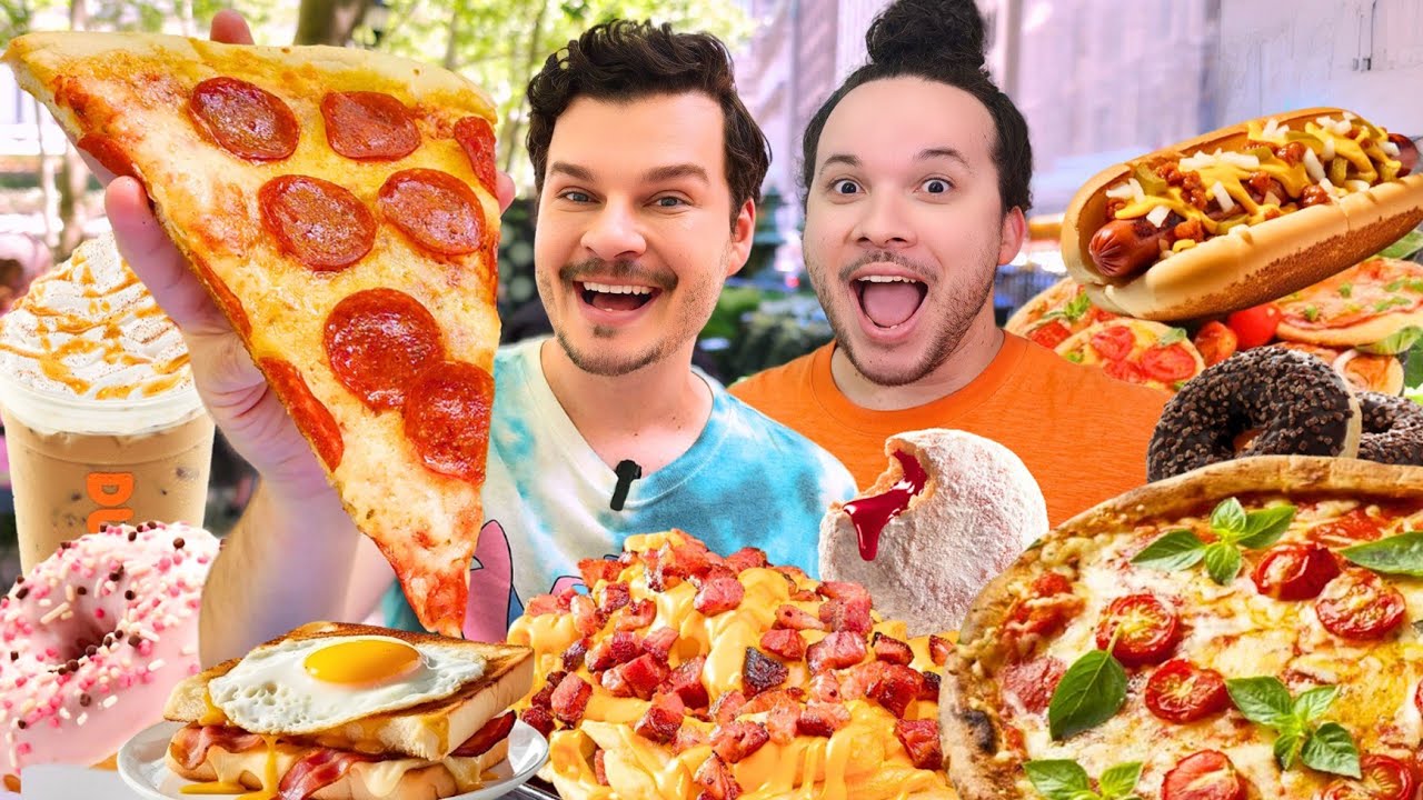 TUDO QUE COMEMOS EM UMA SEMANA: comida de rua, sacola surpresa, pizza famosa e vlog - Vale a pena?