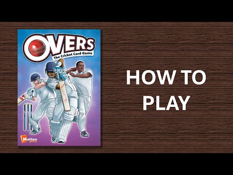 How To Play Overs - The Cricket Card Game