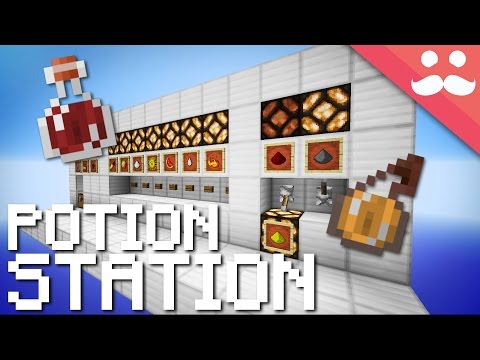 Minecraft: Mega Potion Brewing Station!