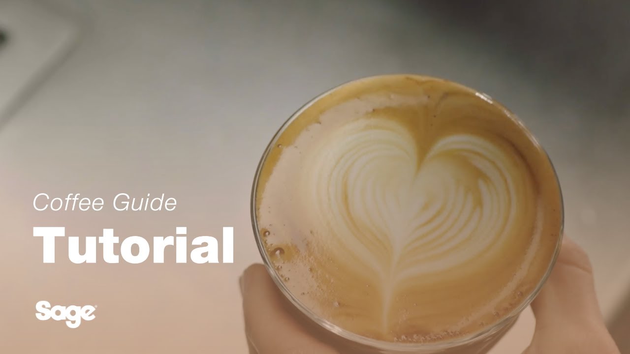 How to create latte art: the heart