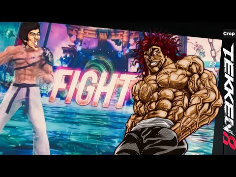 Strength vs Technique⋖⧉⋗Yujiro Hanma vs Bruce Lee [ Tekken 8 ]
