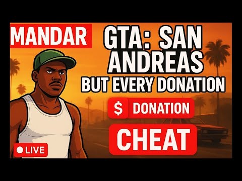 🔴 LIVE - НЕМА ГАСЕЊЕ ДУР НЕ ЈА СВРТАМ SAN ANDREAS!-СЕКОЈА ДОНАЦИЈА = CHEAT CODE! *ДАЛИ ЌЕ МЕ УМРЕТЕ*