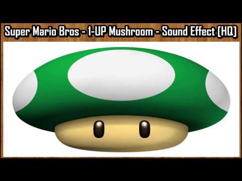 Super Mario Bros - 1-UP Mushroom - Sound Effect [HQ]